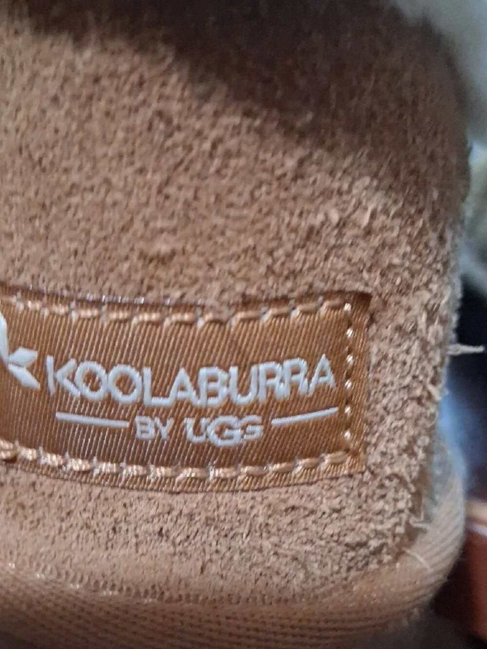 Koolaburra Chestnut Suede Shearling Bootie